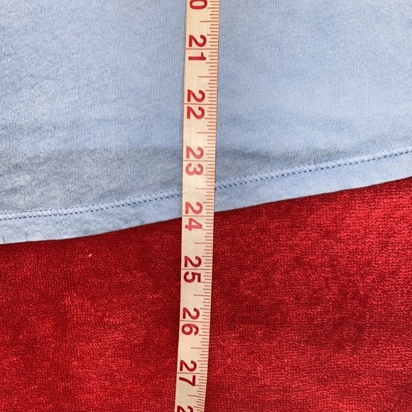 🥳HP🥳Women’s Light Blue Barbie Razorback Tank Top - Picture 11 of 11